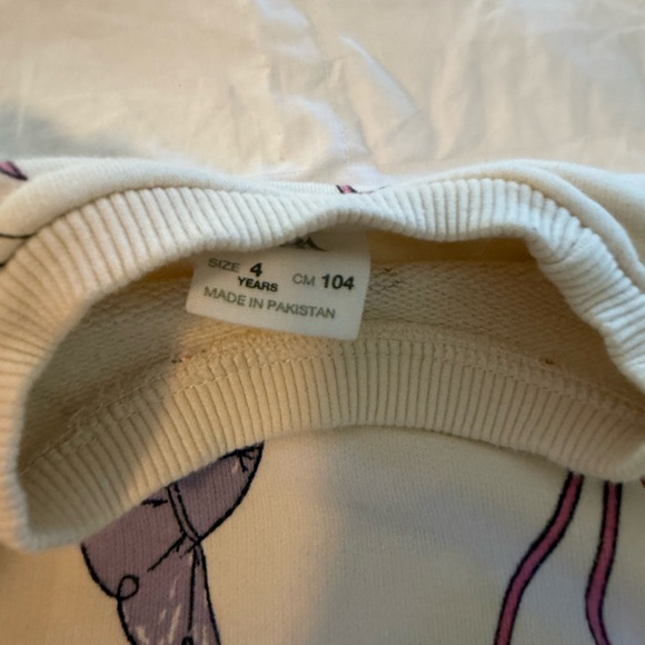 Zara girls Printed Ballerina Sweatshirt - Picture 5 of 7